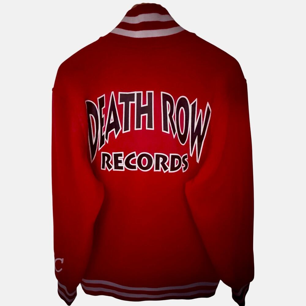 Death Row Records Varsity Jacket Mens Medium